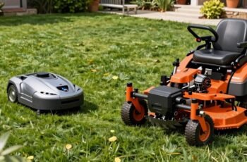 Robotic Mower Vs Riding Mower