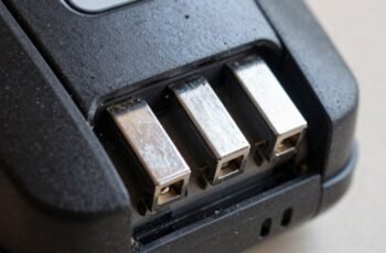Robot Mower Charging Contacts Cleaning