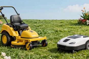 Ride-On Mower Vs Robot Mower Comparison
