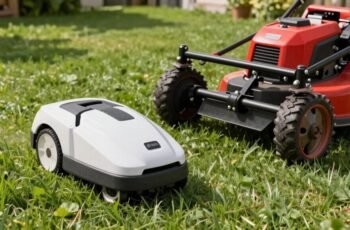 Robot Mower Vs Self-Propelled Mower