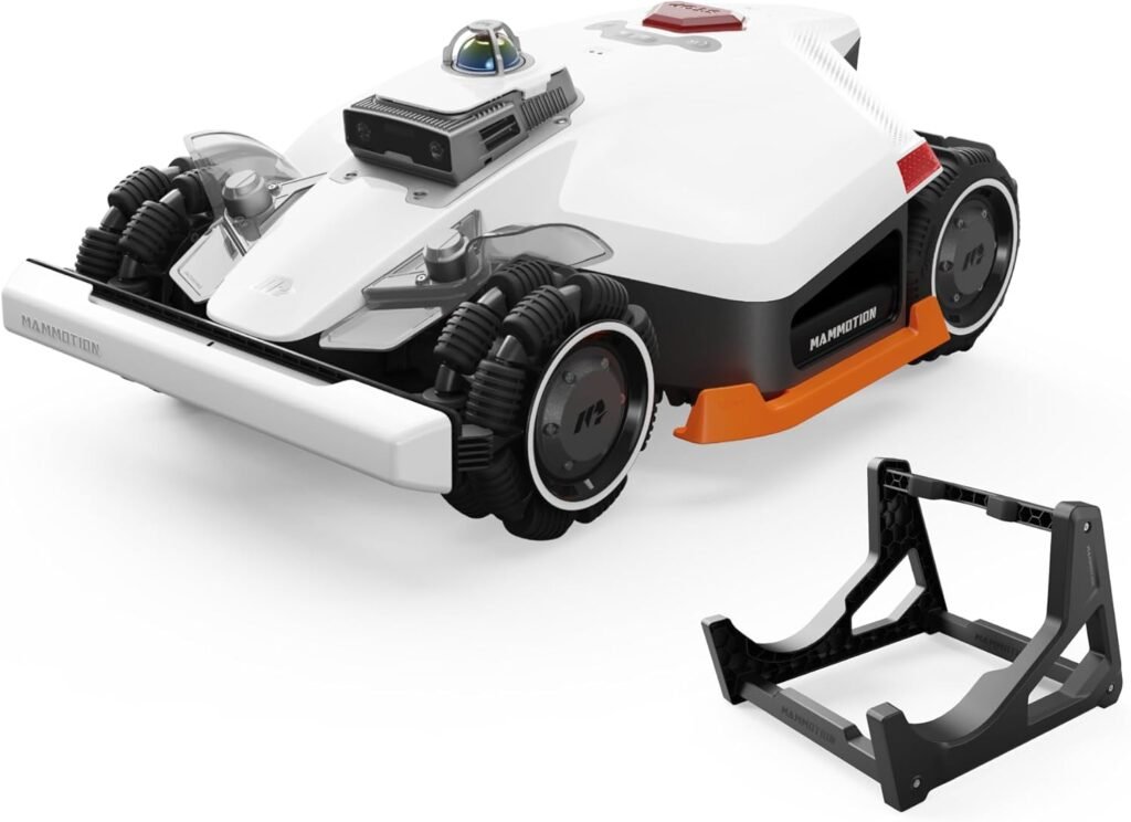 Mammotion LUBA AWD Robot Lawn Mower with Washstand, 1.25 Acres, 360° LiDAR+NetRTK+AI Vision, All-Wheel-Drive for 80% Slopes, Multi-Zone Management, Cutting Height 1.0-2.7 Mammotion LUBA AWD Robot Lawn Mower with Washstand, 1.25 Acres, 360° LiDAR+NetRTK+AI Vision, All-Wheel-Drive for 80% Slopes, Multi-Zone Management, Cutting Height 1.0-2.7